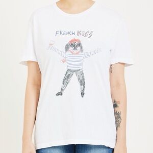 Unfortunate Portrait 'French Kiss' Graphic Tee